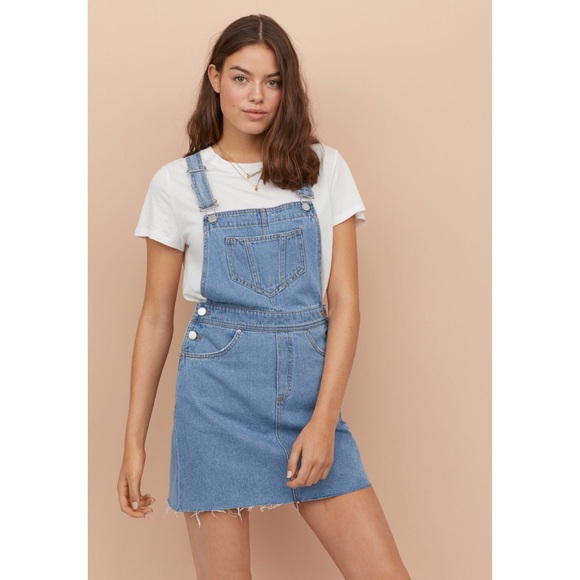 plus size bib overall dress